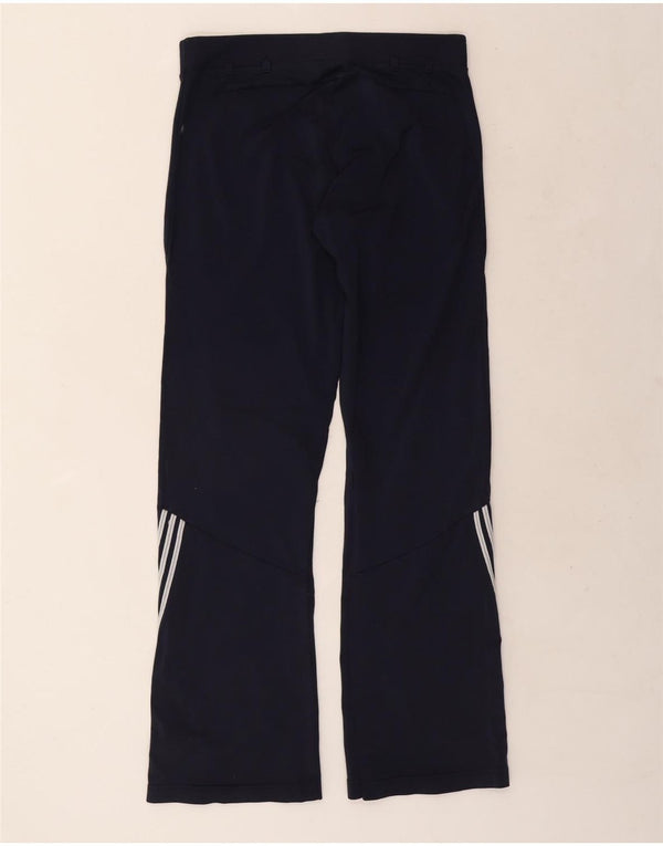 Adidas Womens Tracksuit Trousers UK 16 Large  Navy Blue Nylon