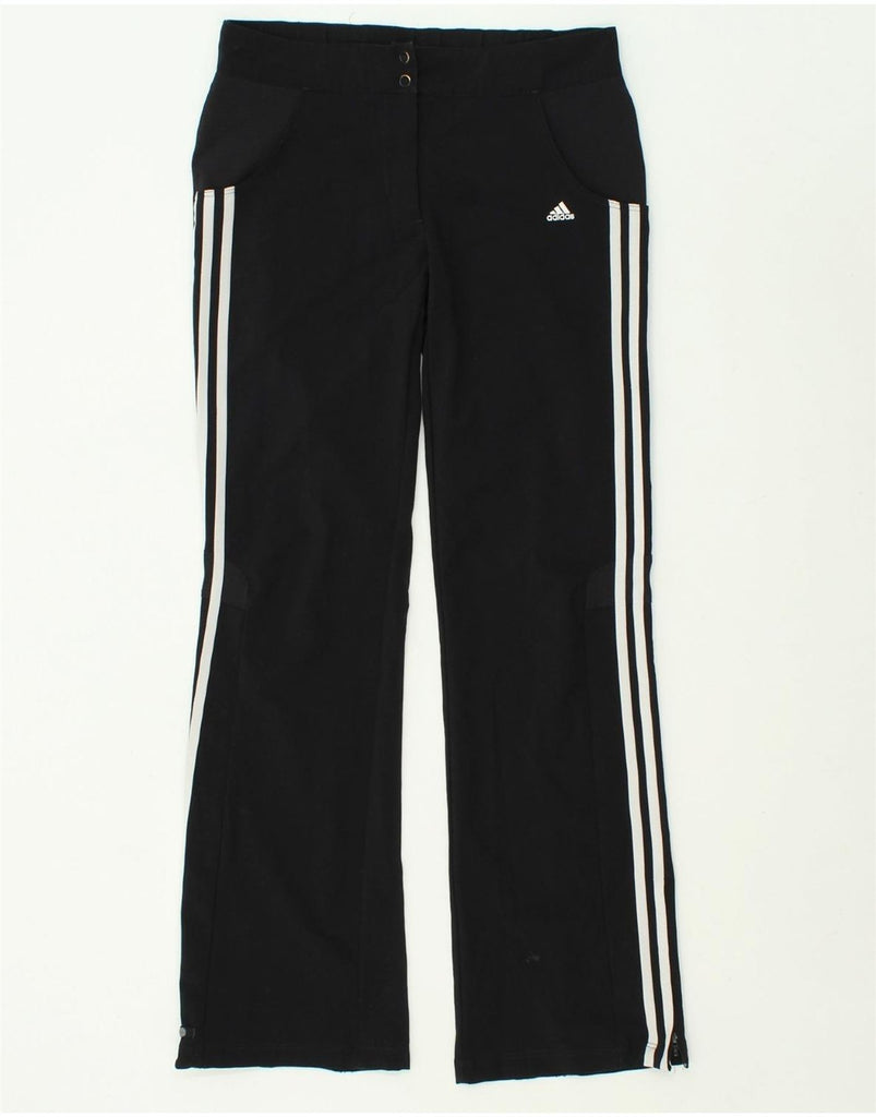 ADIDAS Womens Climacool Tracksuit Trousers UK 8 Small Black Polyester Vintage Adidas and Second-Hand Adidas from Messina Hembry 