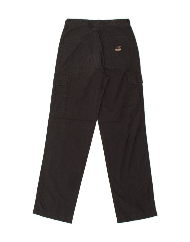 MARLBORO CLASSICS Mens Straight Cargo Trousers W29 L34 Black Cotton | Vintage Marlboro Classics | Thrift | Second-Hand Marlboro Classics | Used Clothing | Messina Hembry 