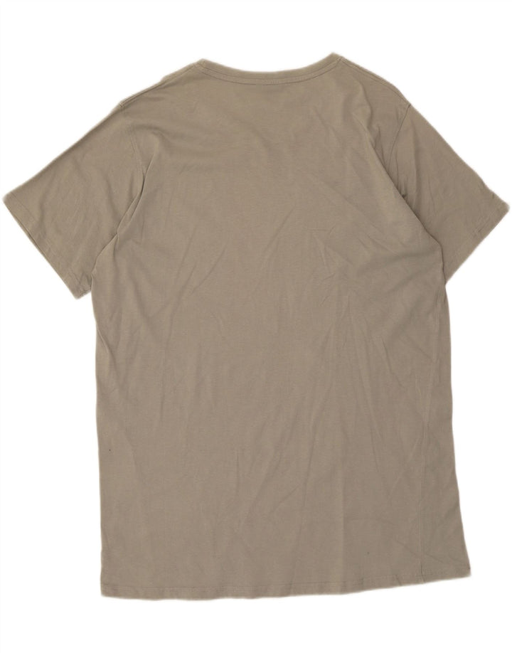 Carrera Mens Graphic T-Shirt Top 2XL Grey Cotton