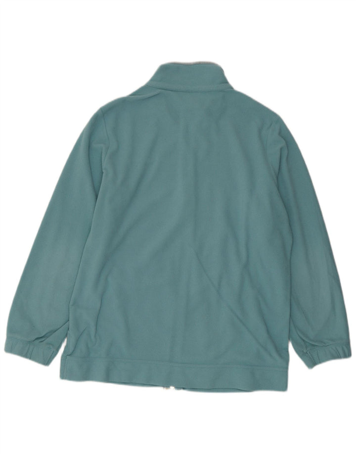 Champion Womens Easy Fit Fleece Jacket UK 20 2XL Blue Polyester