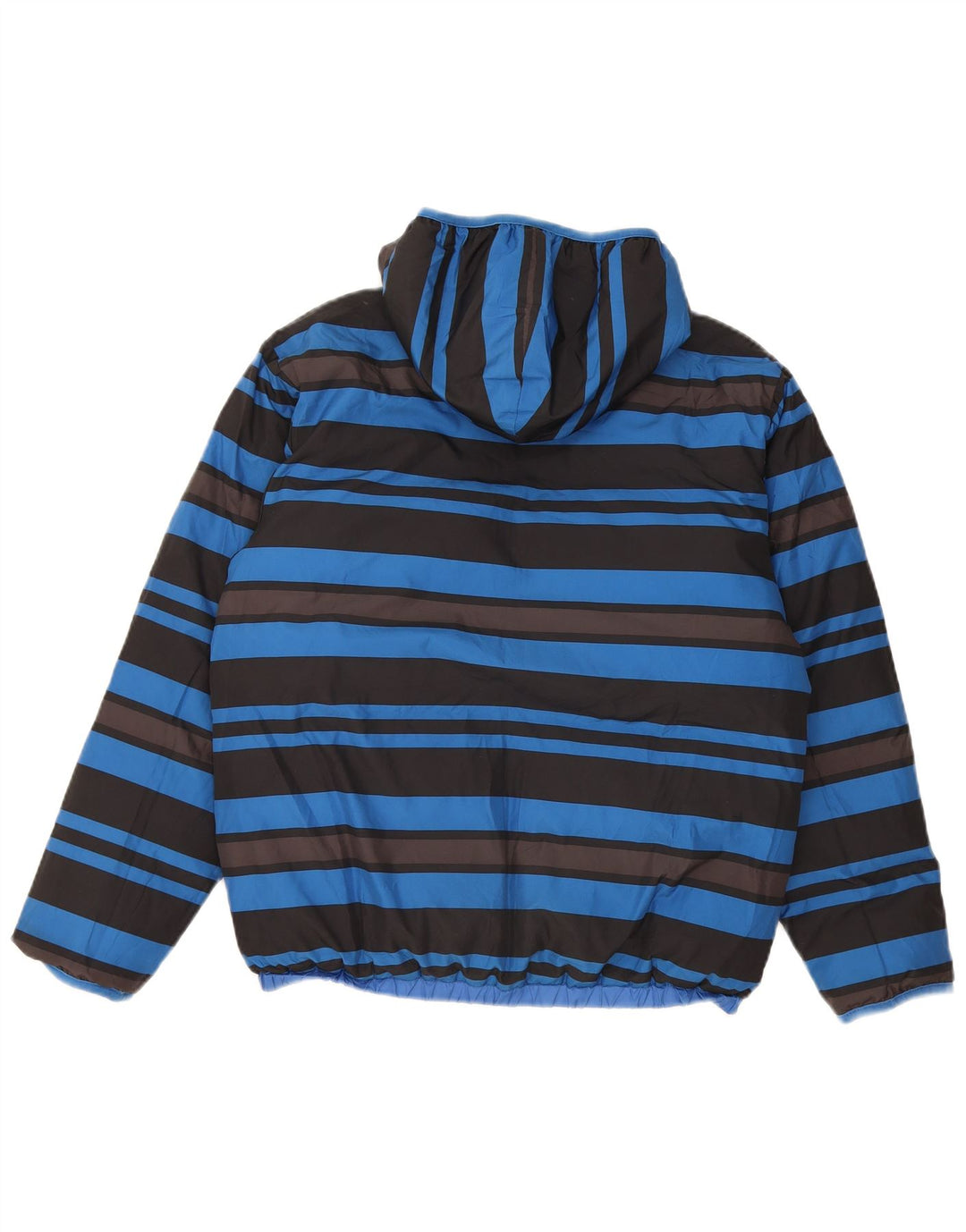 The North Face Boys Hooded Reversible Padded Jacket 12-13 Years Large Blue