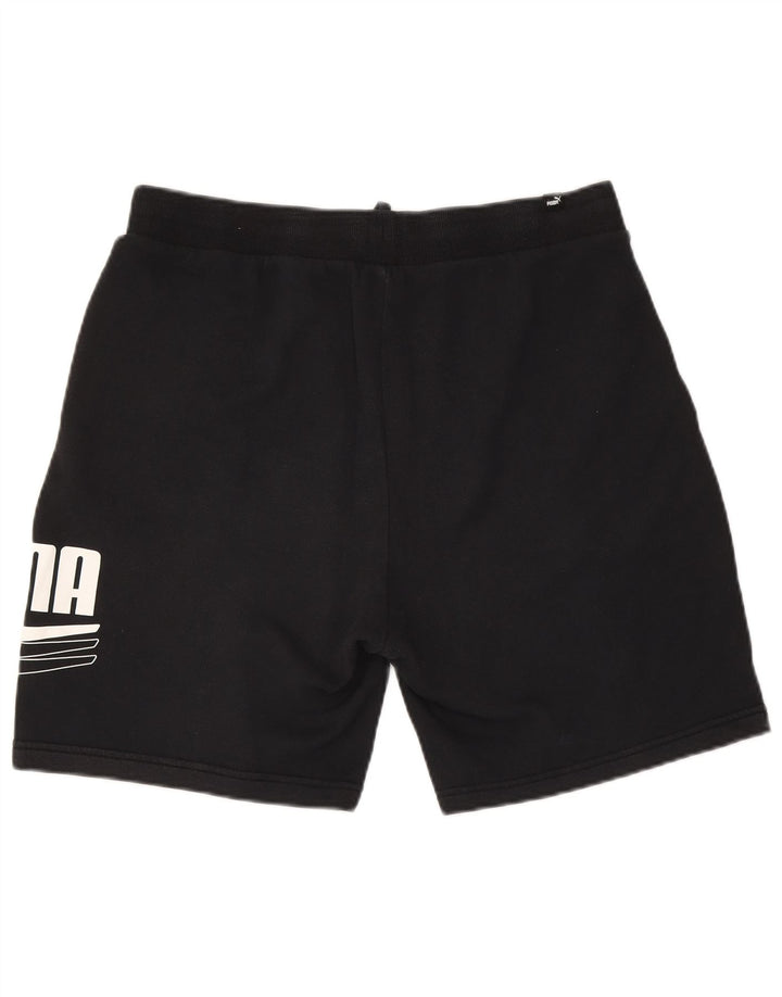 PUMA Mens Graphic Sport Shorts XL  Black Cotton