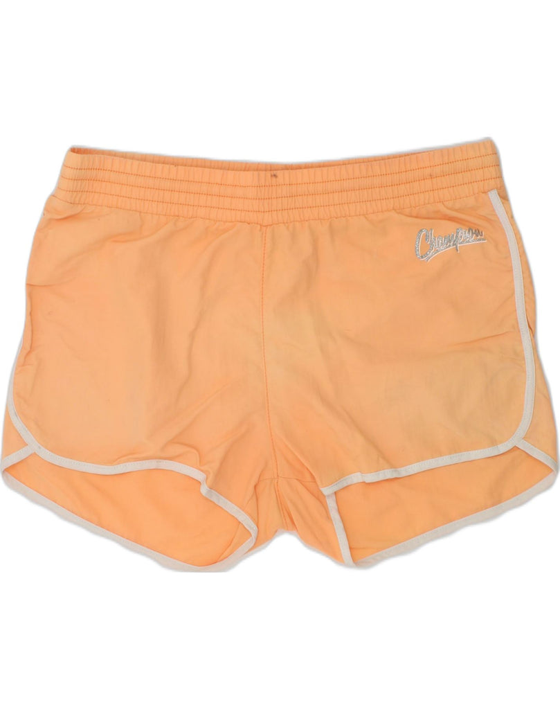 CHAMPION Girls Sport Shorts 13-14 Years XL  Orange | Vintage Champion | Thrift | Second-Hand Champion | Used Clothing | Messina Hembry 