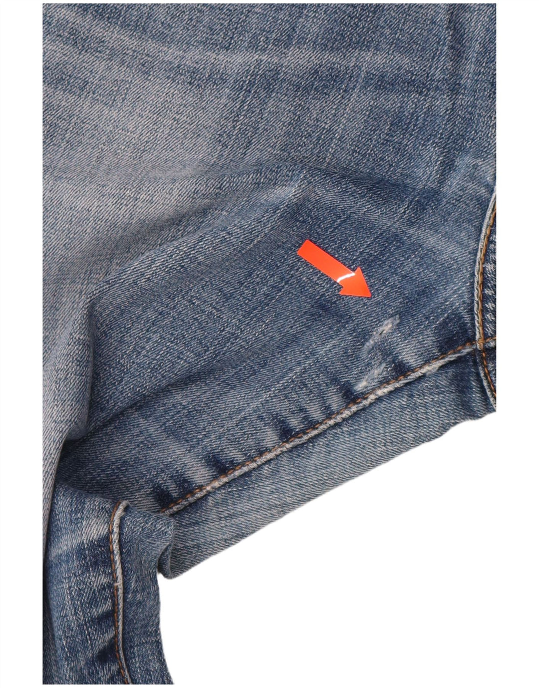 LEVI'S Womens Demi Curve Classic Rise Straight Jeans W31 L34 Blue Cotton