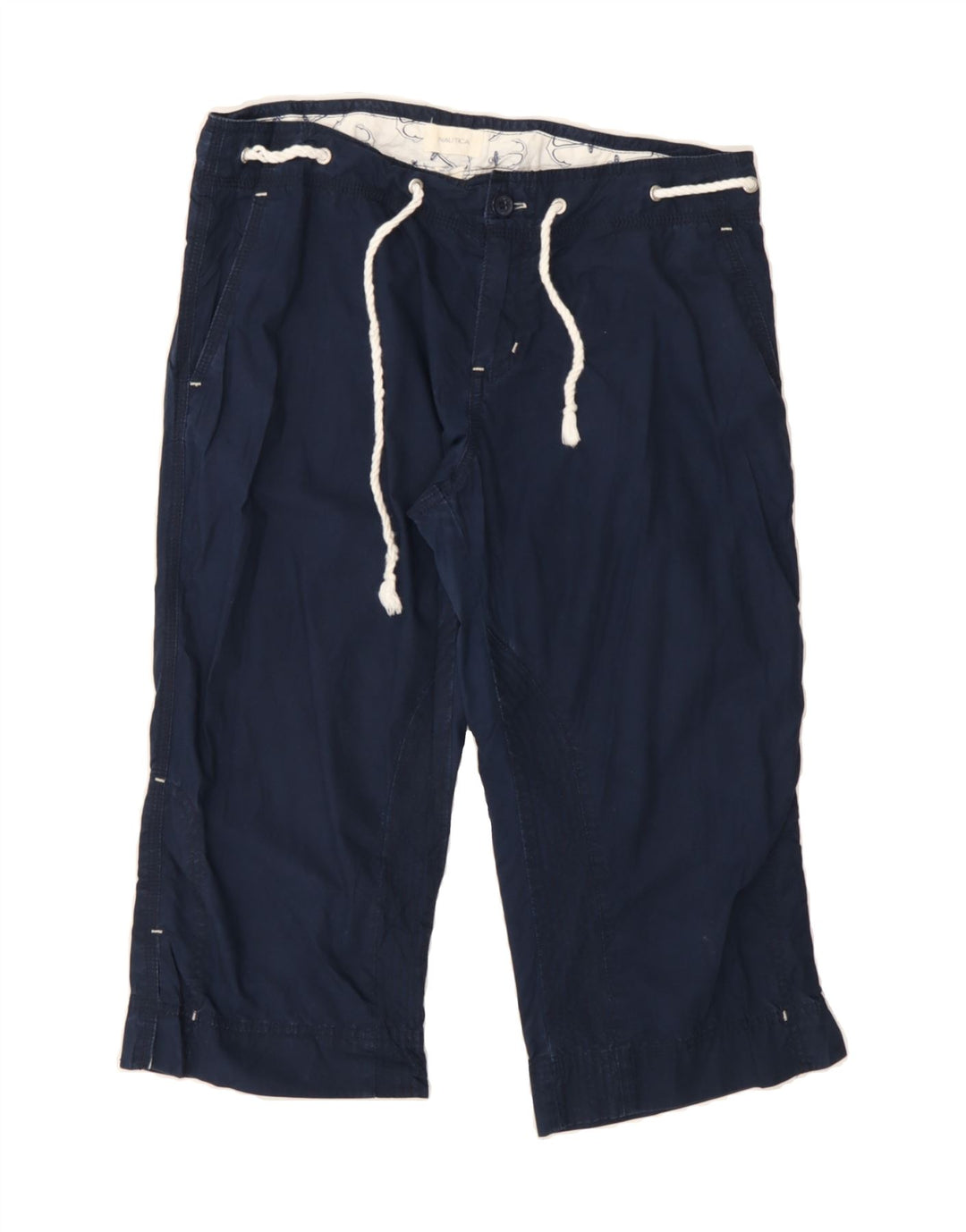NAUTICA Womens Bermuda Shorts US 6 Medium W32  Navy Blue Cotton Vintage Nautica and Second-Hand Nautica from Messina Hembry 