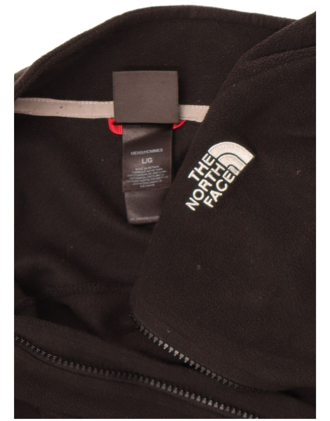The North Face Mens Liner Fleece Jacket UK 40 Large Black Polyester
