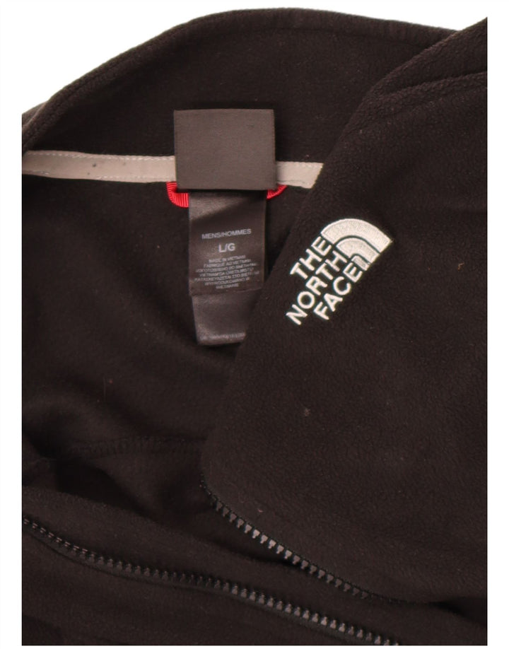 The North Face Mens Liner Fleece Jacket UK 40 Large Black Polyester