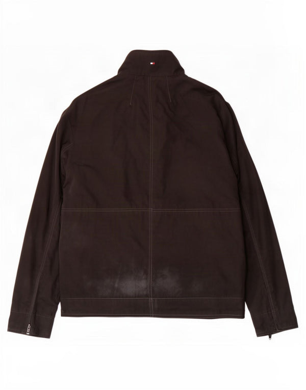 Tommy Hilfiger Mens Utility Jacket UK 38 Medium Black Polyester
