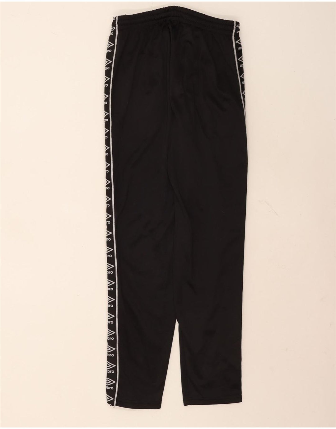 Umbro Mens Graphic Tracksuit Trousers Medium  Black Polyester