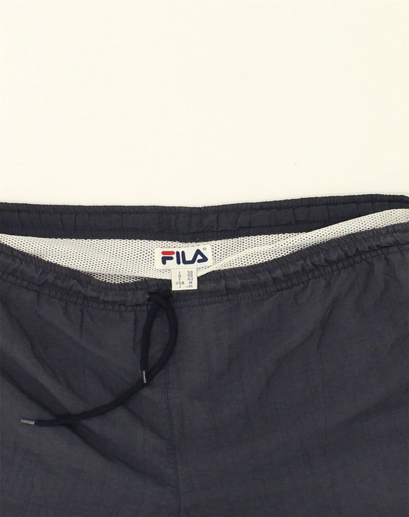 FILA Mens Sport Shorts IT 50 Medium Grey Polyester | Vintage Fila | Thrift | Second-Hand Fila | Used Clothing | Messina Hembry 