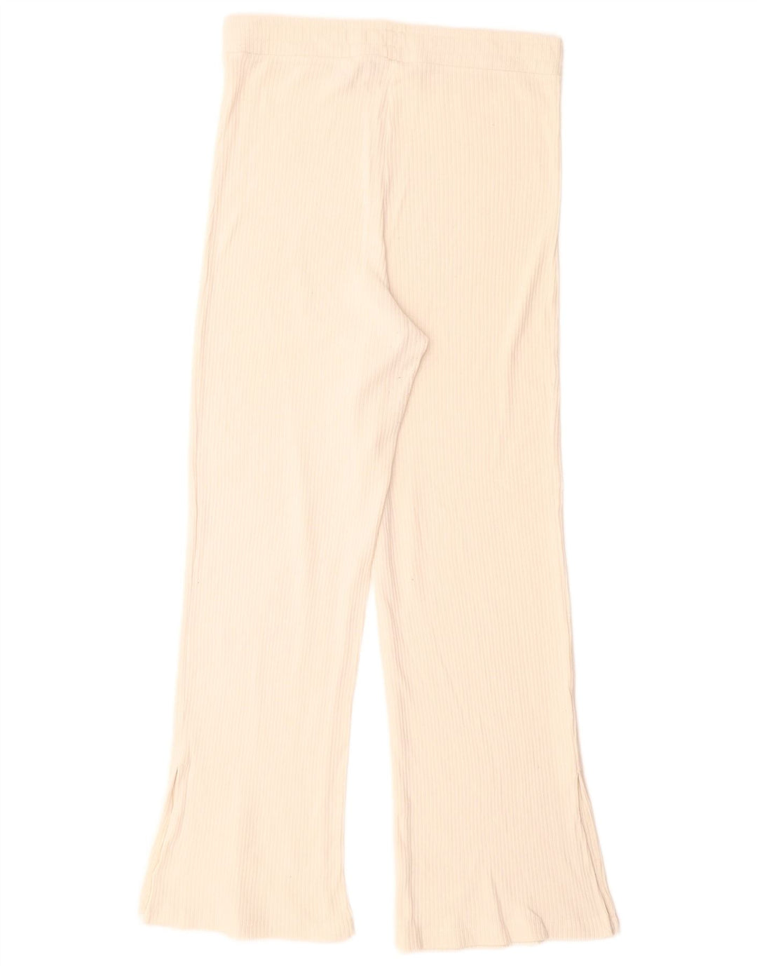 Zara Womens Tracksuit Trousers UK 18 XL Off White