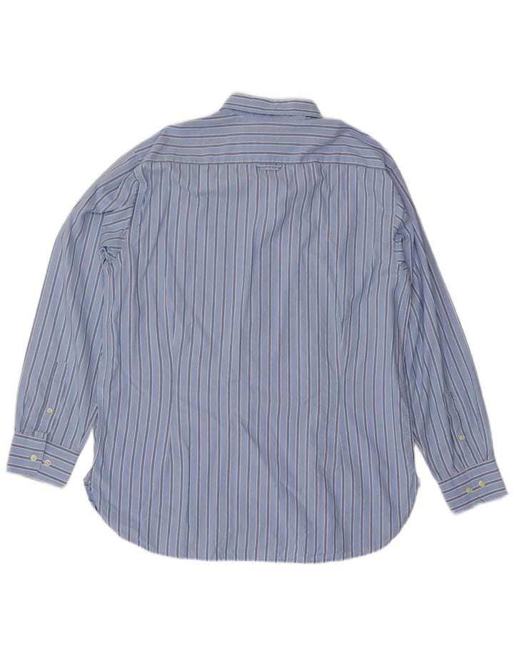 Gant Mens Shirt XL Blue Striped Cotton