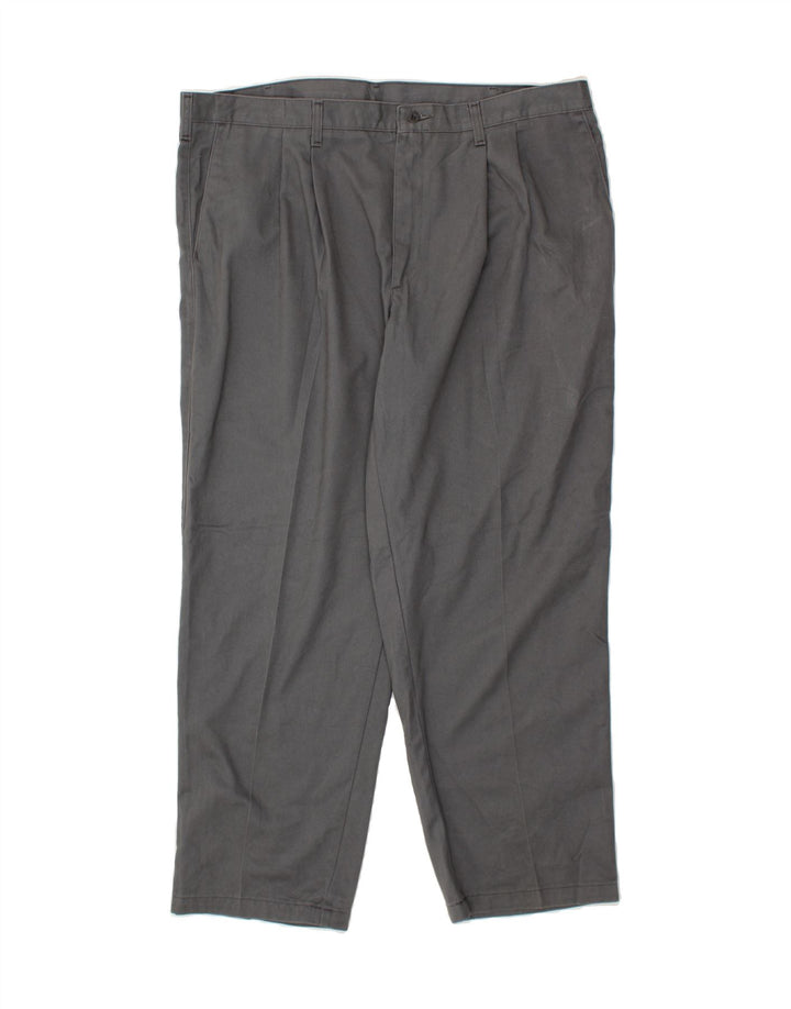 LEE Mens Pegged Chino Trousers W42 L30  Grey Cotton Vintage Lee and Second-Hand Lee from Messina Hembry 