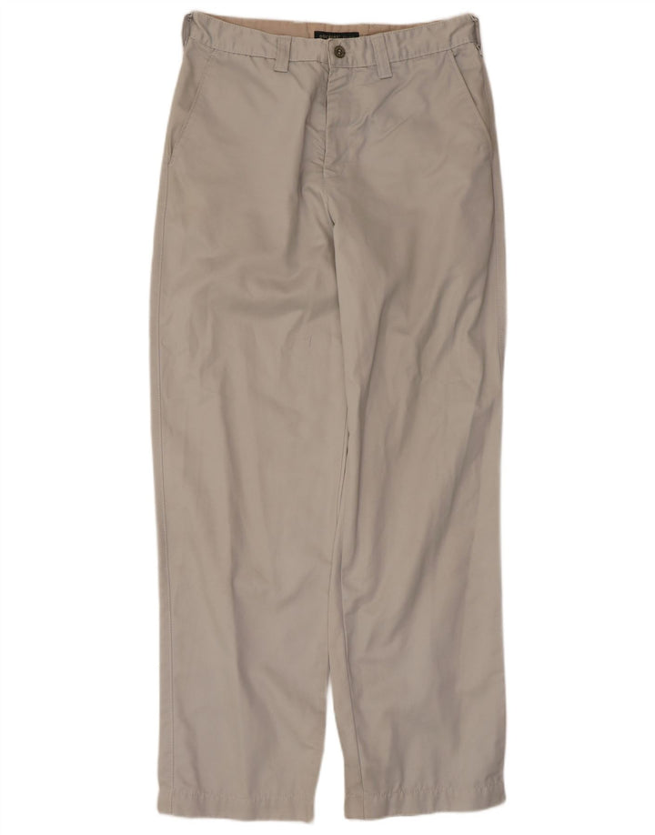 Dockers Mens Straight Chino Trousers W31 L32 Grey