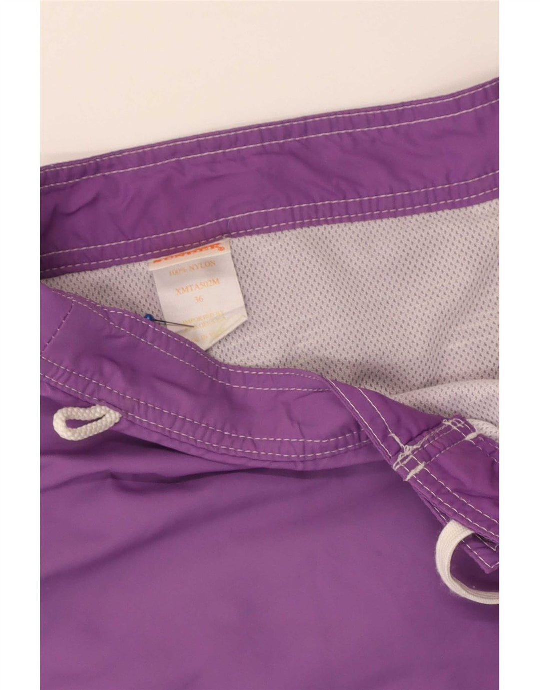 Sundek Mens Swimming Shorts Large Purple Nylon