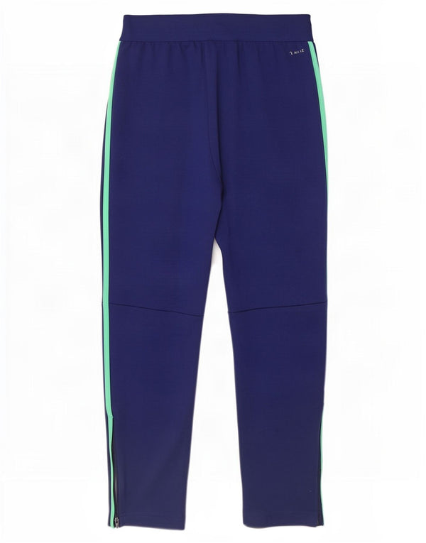Adidas Boys Tracksuit Trousers 11-12 Years Navy Blue