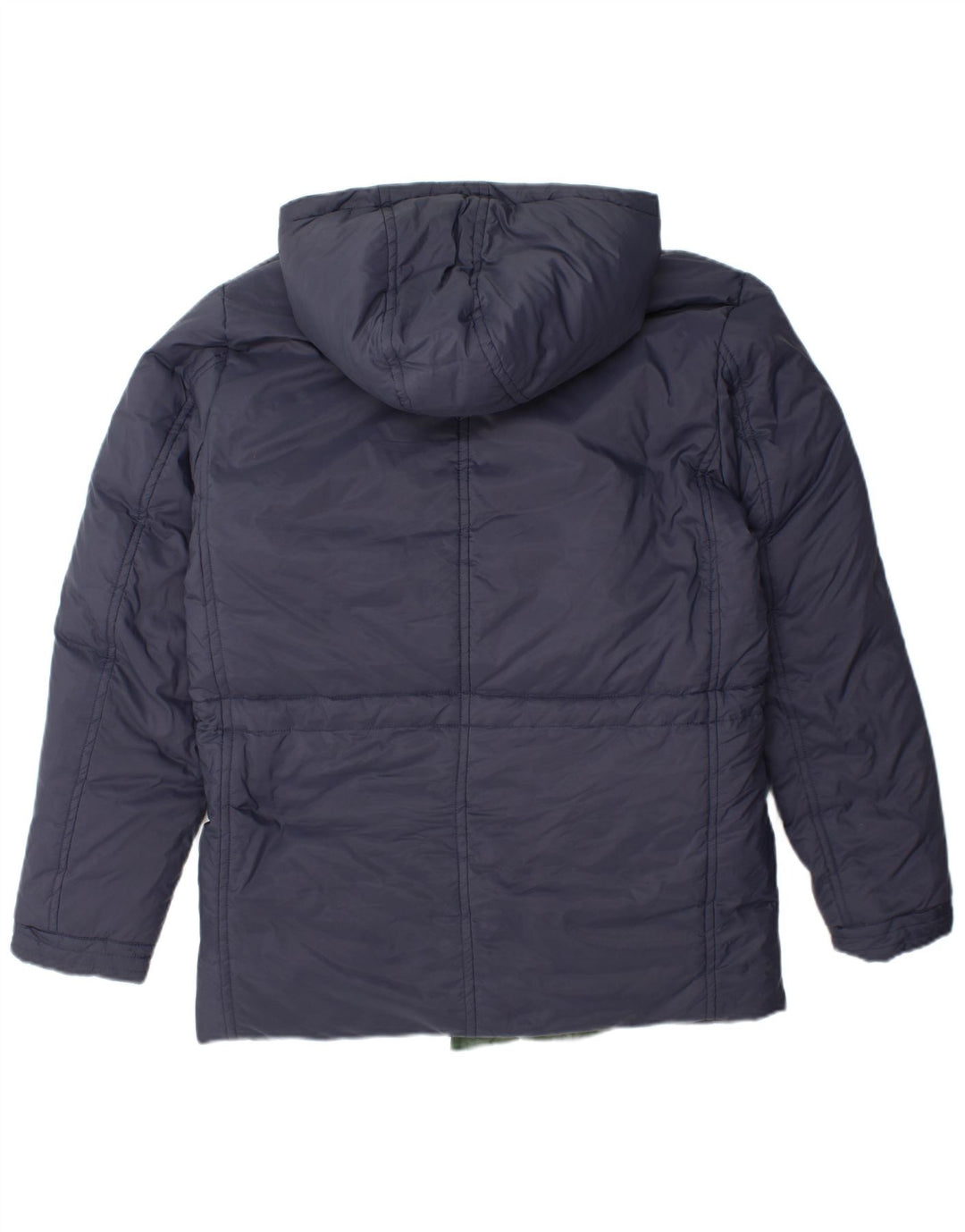 CMP Mens Hooded Reversible Padded Jacket IT 50 Large Navy Blue