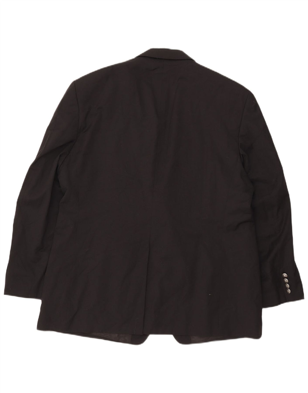 Ralph Lauren Mens 2 Button Blazer Jacket UK 46 2XL Black Wool