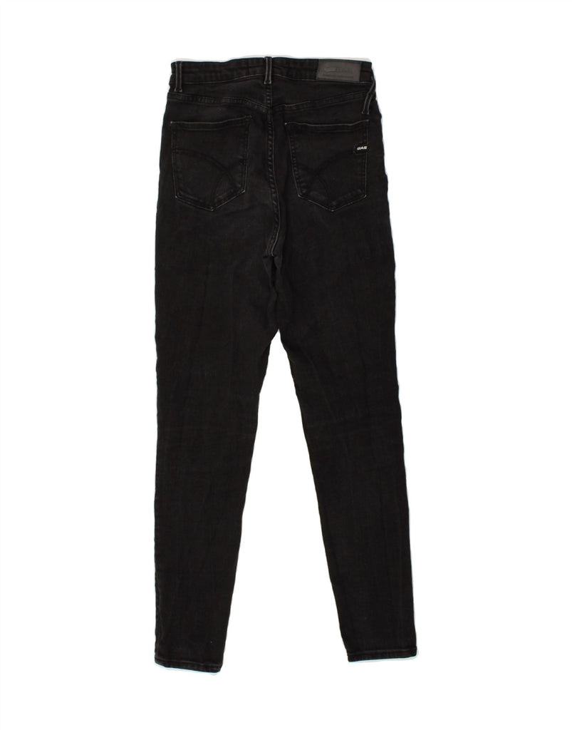 GAS Womens Skinny Jeans W28 L28  Black | Vintage Gas | Thrift | Second-Hand Gas | Used Clothing | Messina Hembry 