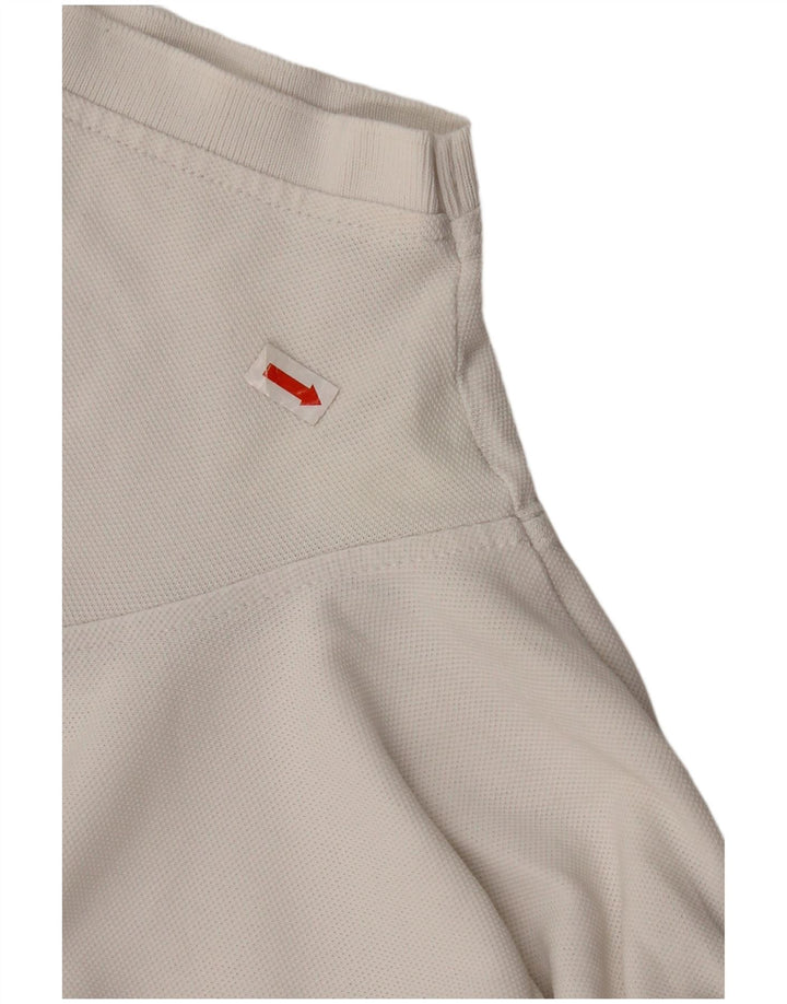 Tommy Hilfiger Mens Slim Fit Polo Shirt Large White Cotton