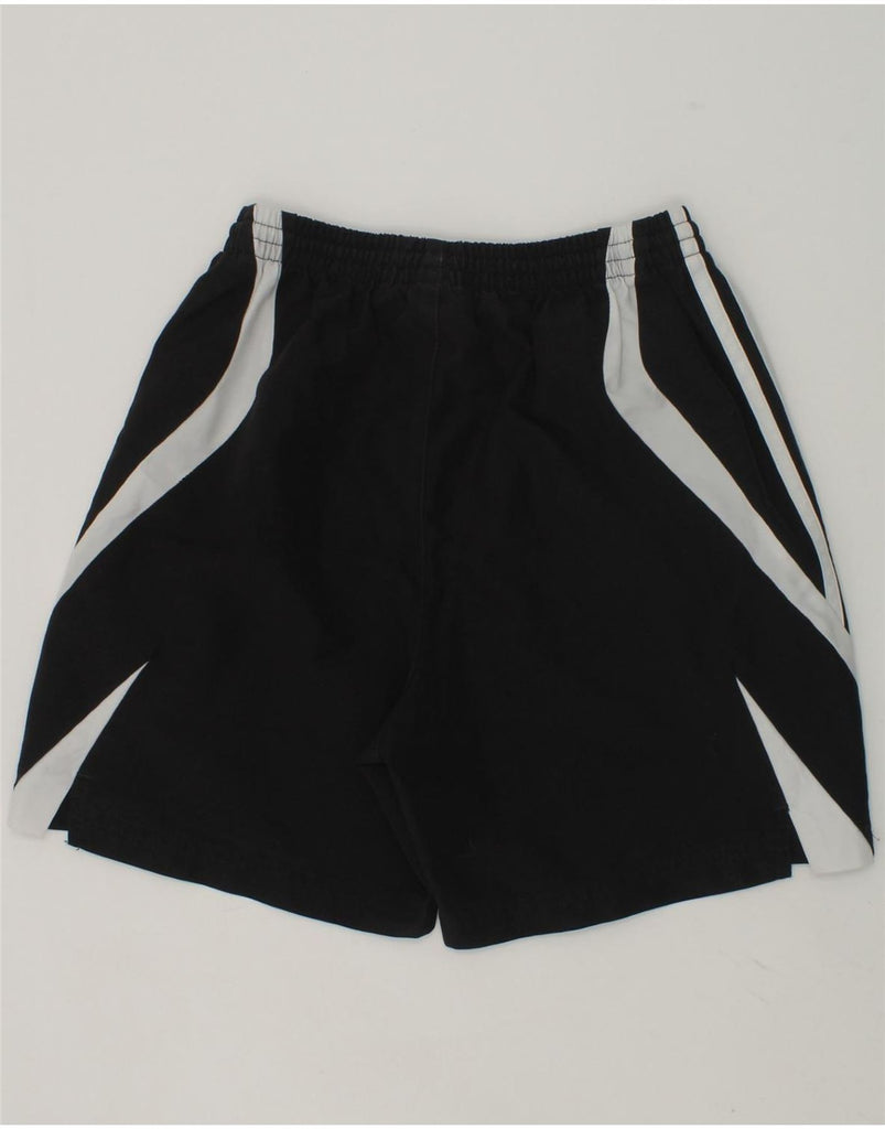 ADIDAS Boys Sport Shorts 9-10 Years Black Colourblock Polyester | Vintage Adidas | Thrift | Second-Hand Adidas | Used Clothing | Messina Hembry 