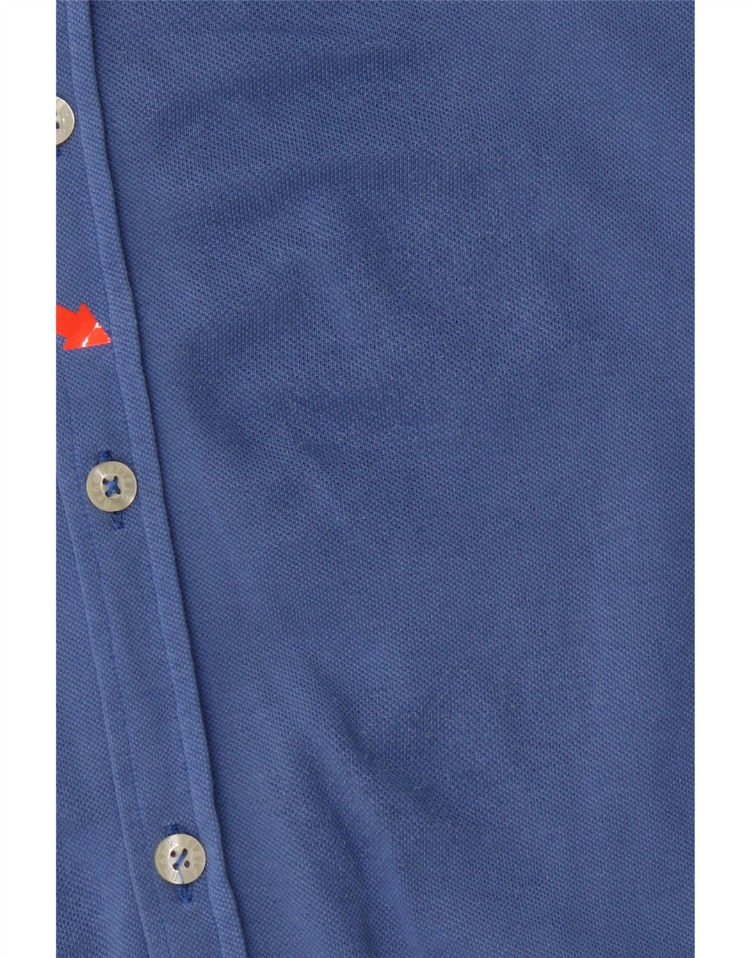 Brooksfield Mens Slim Fit Shirt IT 46 Small Blue Cotton