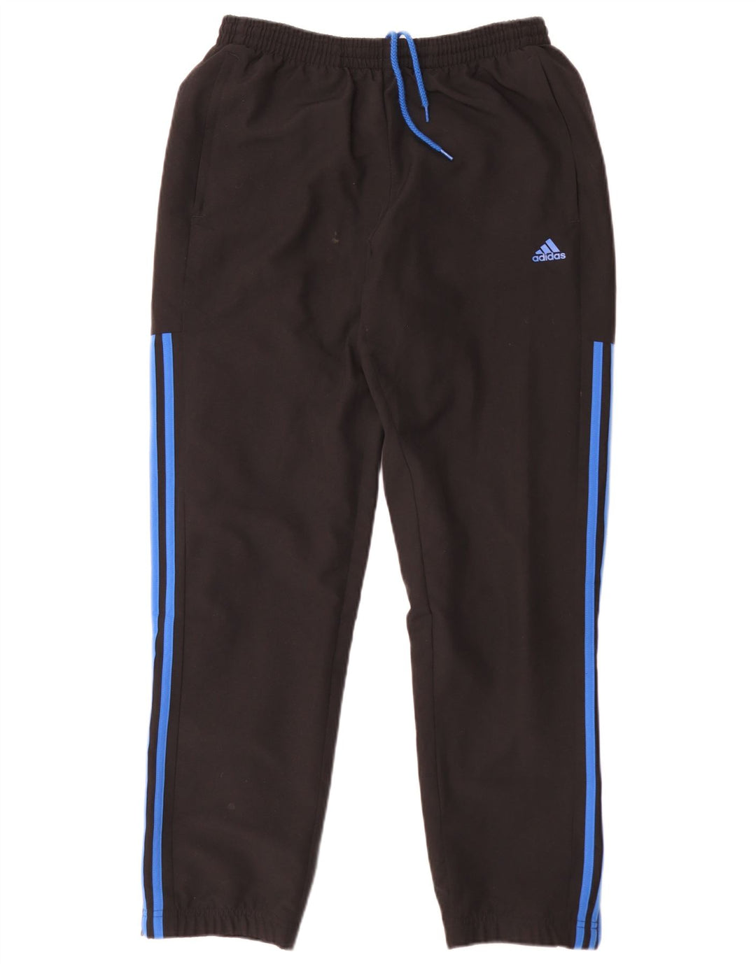 Adidas Mens Tracksuit Trousers Joggers Medium Black Polyester