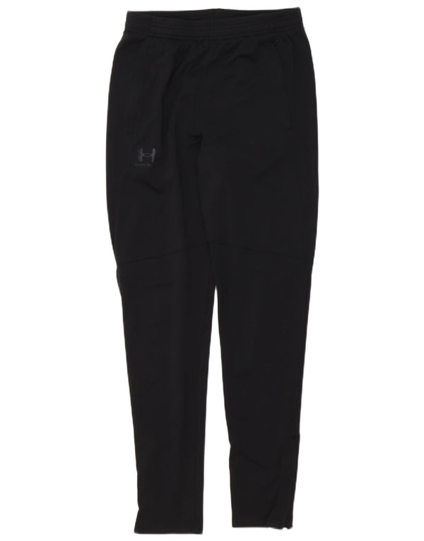 Under Armour Mens Tracksuit Trousers Medium Black Polyester