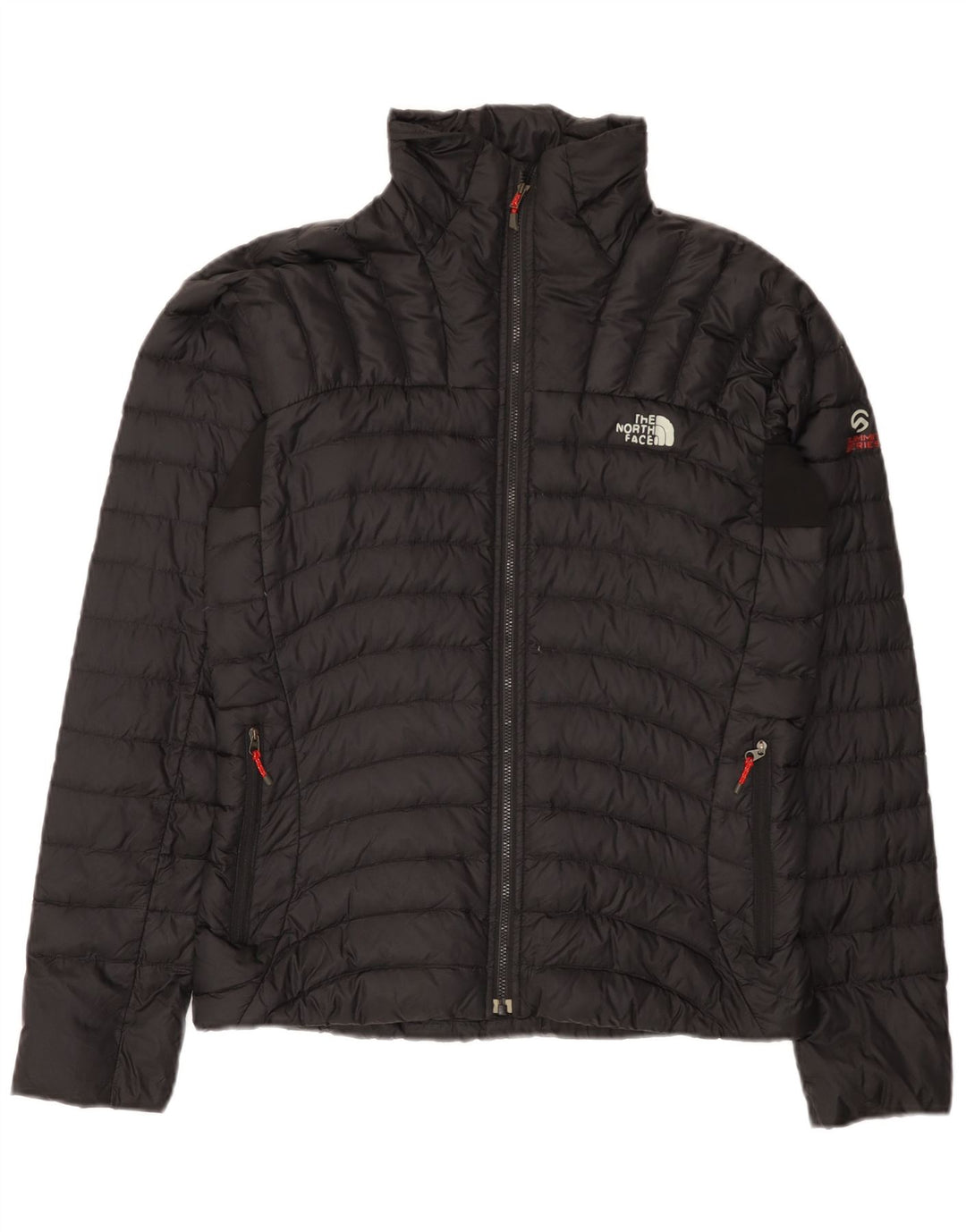 The North Face Womens Padded Jacket UK 10 Small Black Nylon