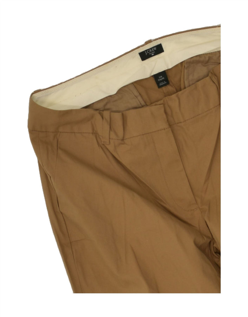 J. CREW Womens City Fit Straight Chino Trousers US 12 XL W34 L32  Brown | Vintage J. Crew | Thrift | Second-Hand J. Crew | Used Clothing | Messina Hembry 