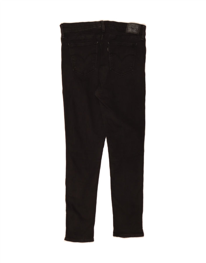 LEVI'S Womens 711 Skinny Jeans W30 L27 Black Vintage Levi's and Second-Hand Levi's from Messina Hembry 