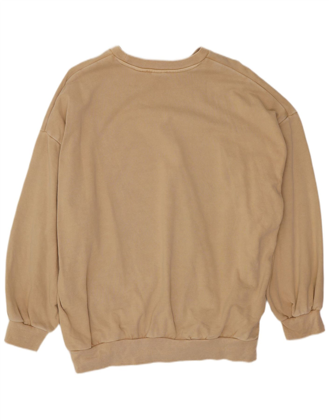 Levi's Mens Graphic Oversized Sweatshirt Jumper Small Beige Cotton