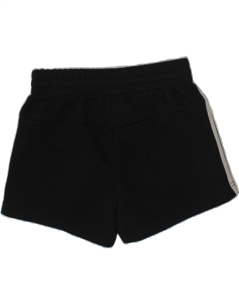 ADIDAS Girls Sport Shorts 9-10 Years Black Cotton | Vintage Adidas | Thrift | Second-Hand Adidas | Used Clothing | Messina Hembry 