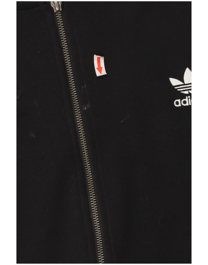 Adidas Mens Tracksuit Top Jacket XL Black Polyester