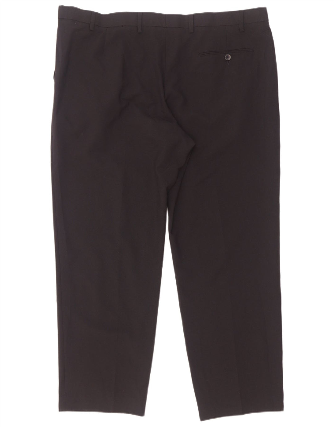 Marks & Spencer Mens Pegged Regular Suit Trousers W42 L29 Navy Blue
