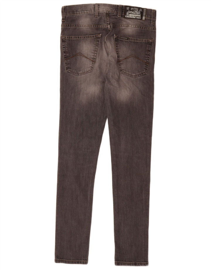 Carrera Womens Skinny Jeans W31 L30 Grey Cotton