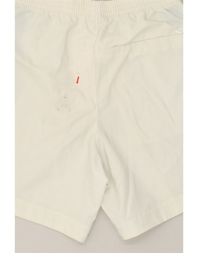 FILA Mens Sport Shorts IT 44 XS White Colourblock Polyester | Vintage Fila | Thrift | Second-Hand Fila | Used Clothing | Messina Hembry 