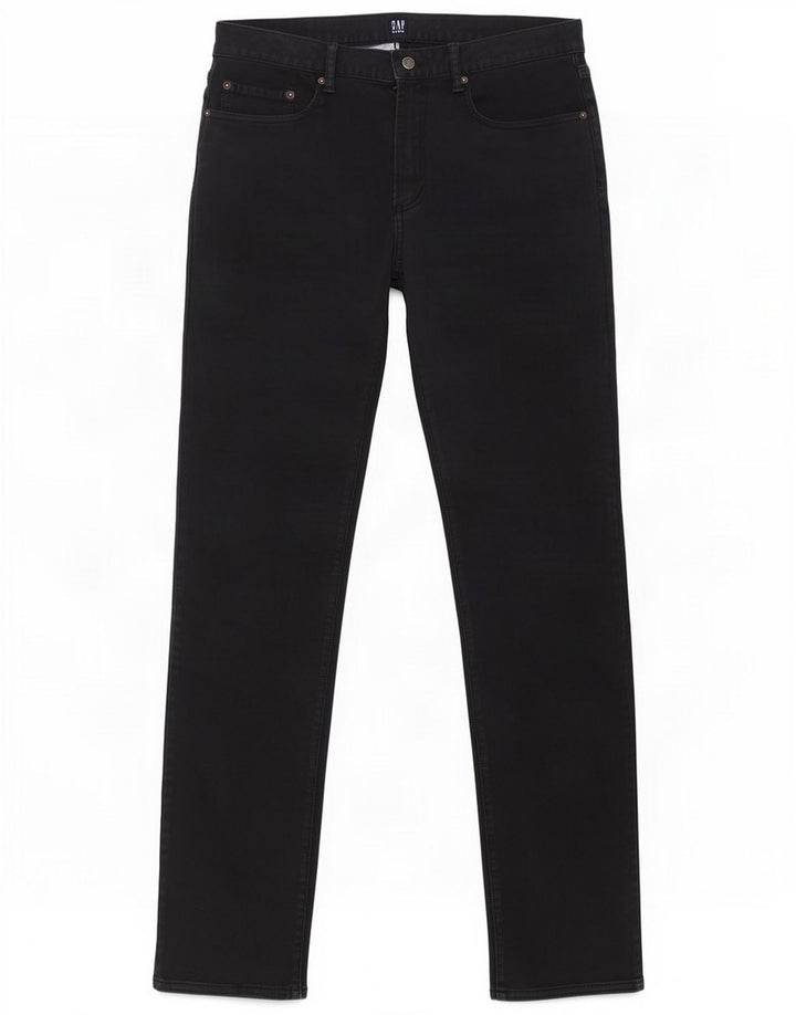 Gap Mens Slim Jeans W33 L34 Navy Blue Cotton