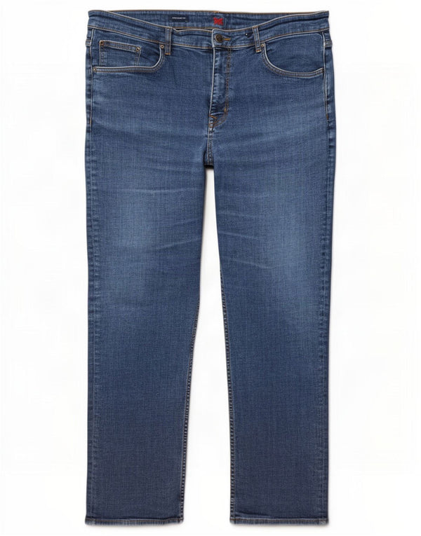 Crew Clothing Mens Slim Jeans W40 L30 Blue Cotton