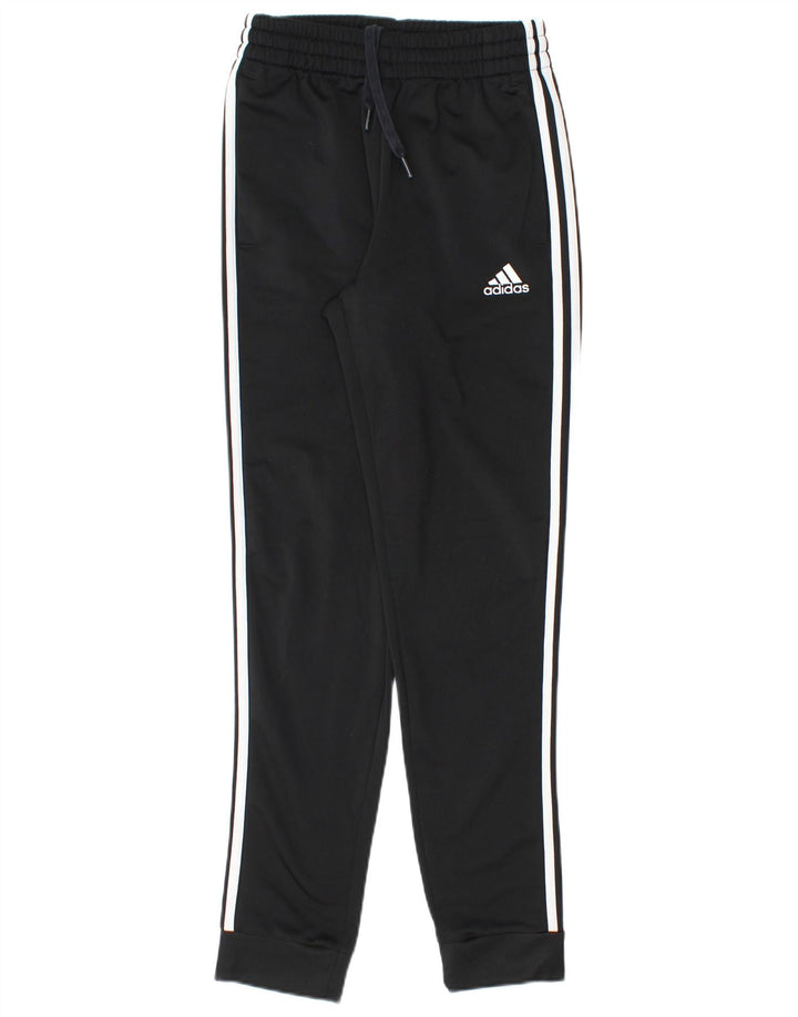 Adidas Mens Tracksuit Trousers Joggers XS  Black Polyester