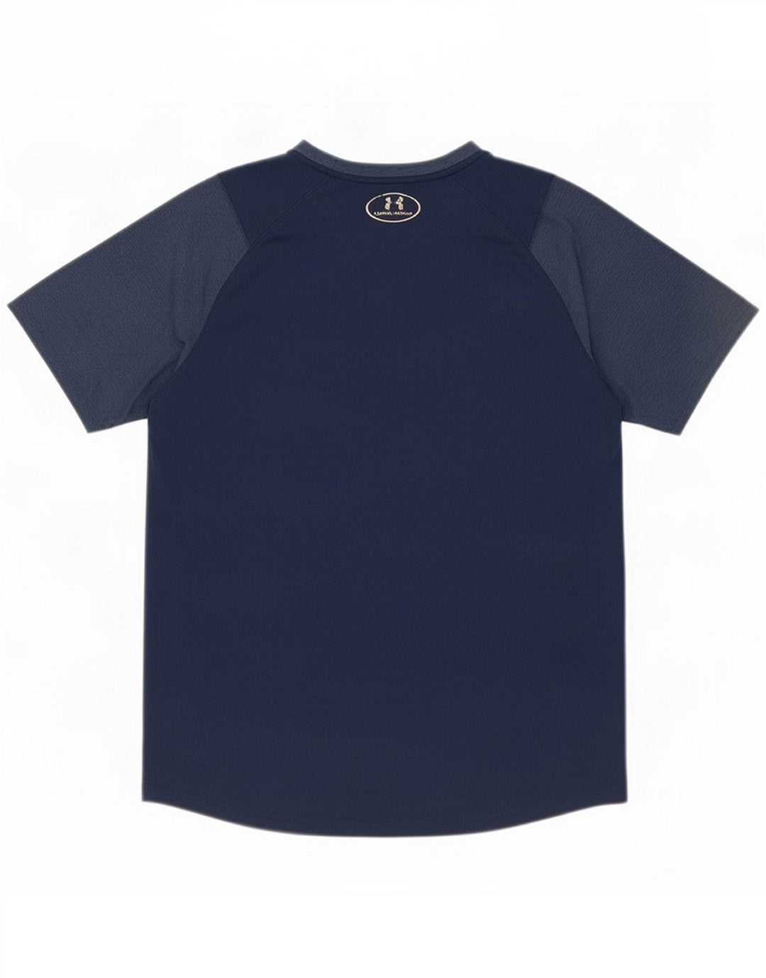 Under Armour Mens T-Shirt Top Medium Navy Blue Flecked