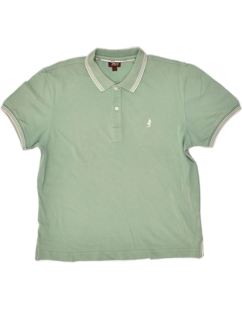 MARLBORO CLASSICS Mens Polo Shirt Large Green | Vintage Marlboro Classics | Thrift | Second-Hand Marlboro Classics | Used Clothing | Messina Hembry 