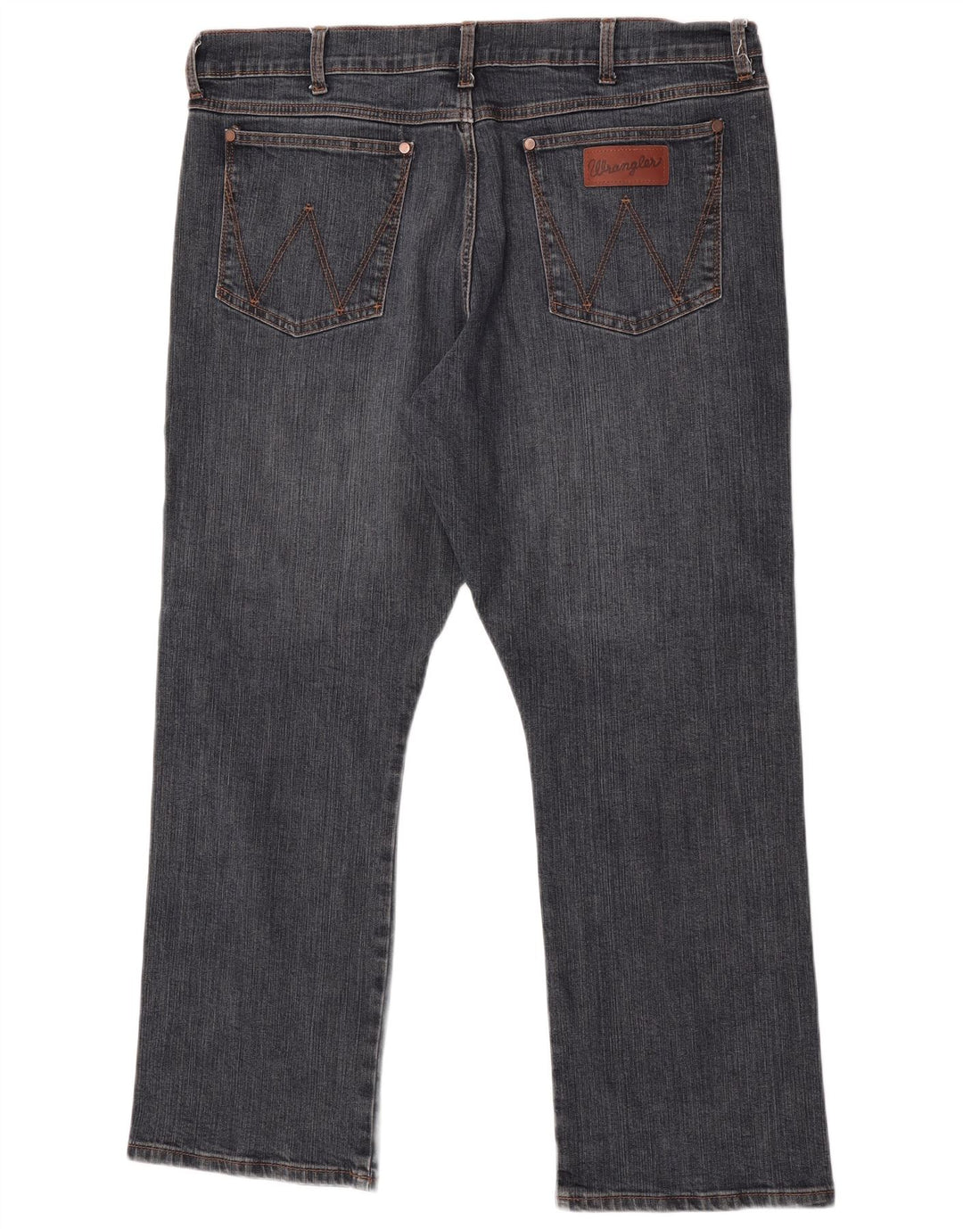 Wrangler Mens Retro Relaxed Fit Bootcut Jeans W38 L37 Blue Cotton