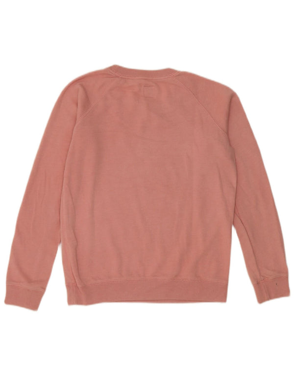 Jack Wills Womens Sweatshirt Jumper UK 6 XS Pink Cotton