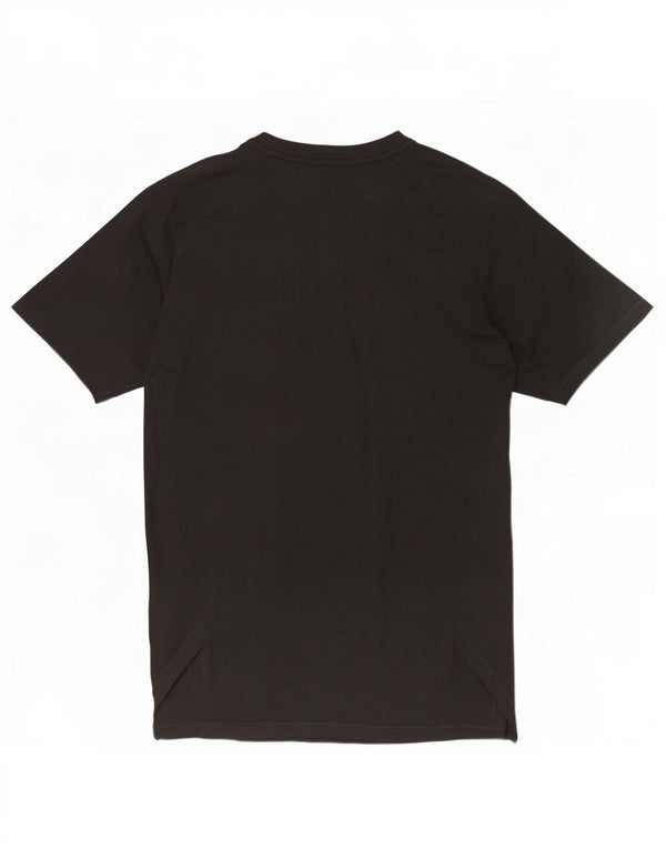 Puma Mens T-Shirt Top Small Black Polyester