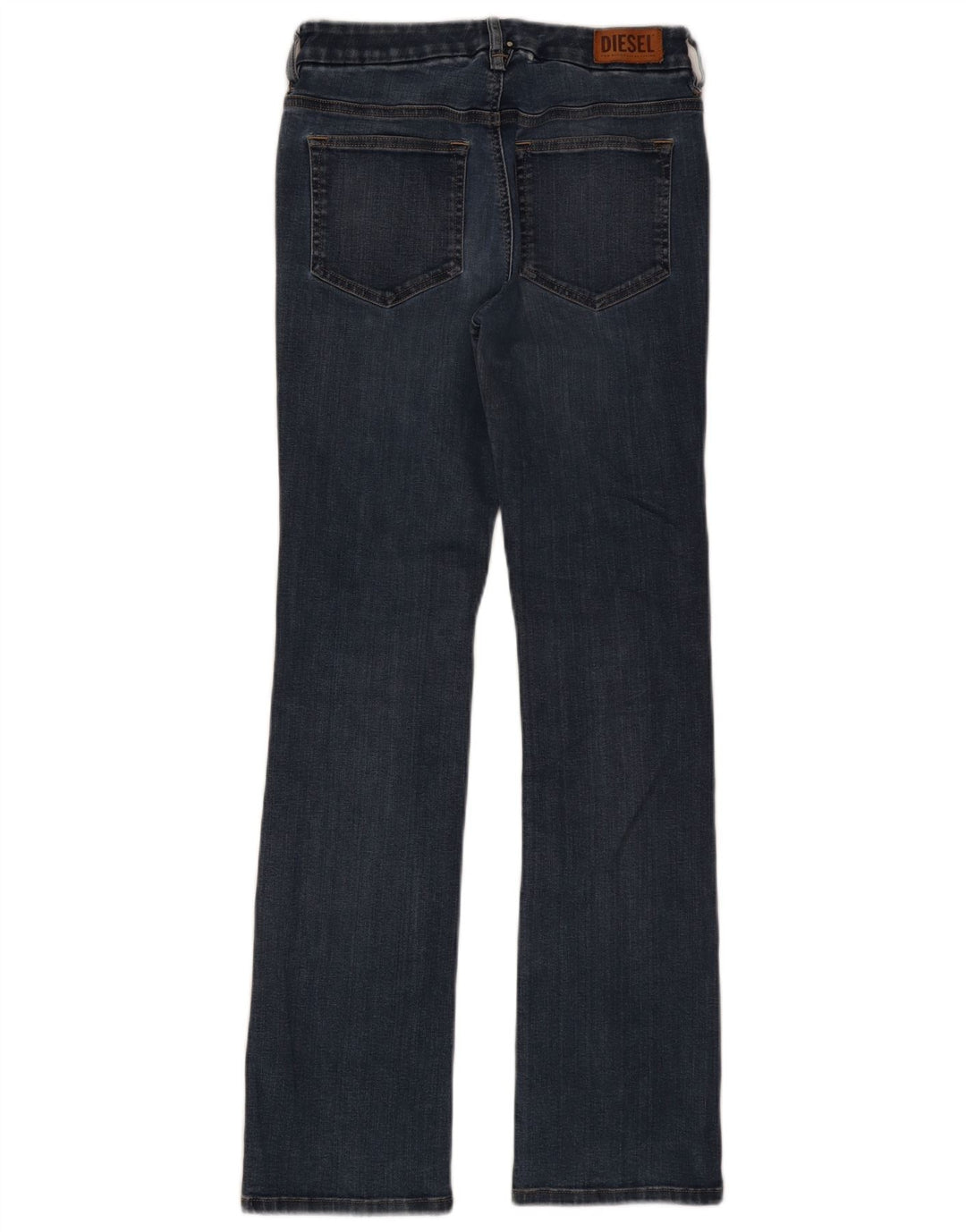 Diesel Womens Straight Jeans W27 L30 Blue Cotton