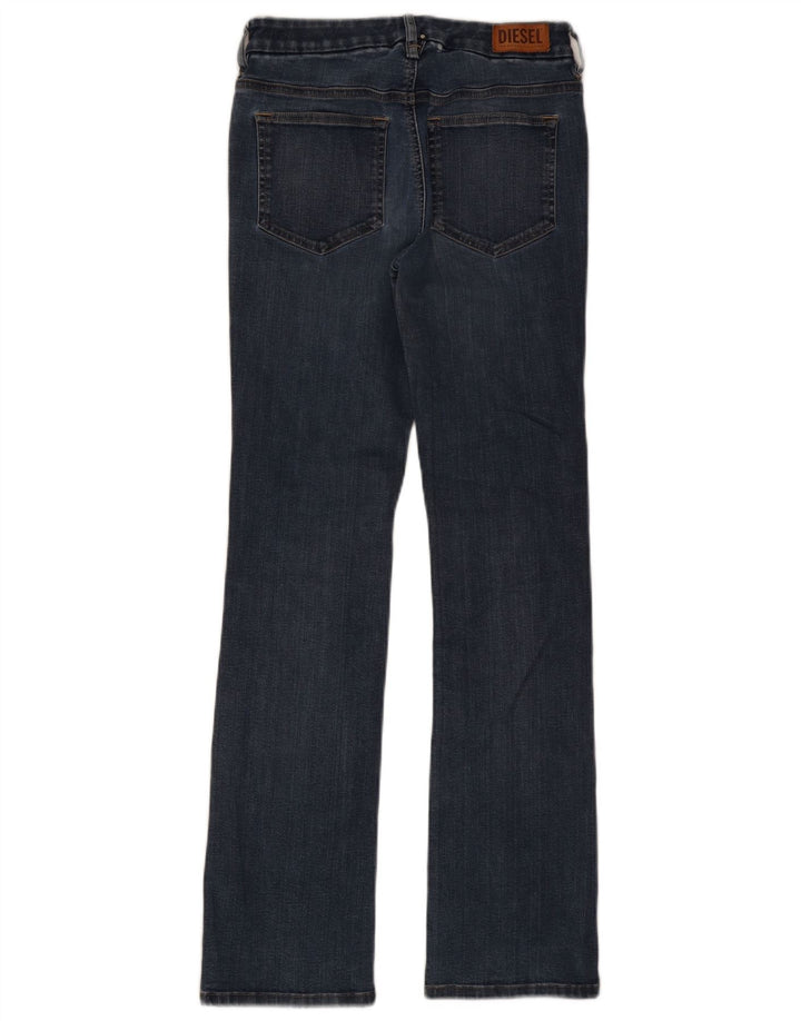 Diesel Womens Straight Jeans W27 L30 Blue Cotton