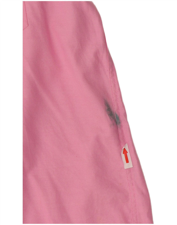Tommy Hilfiger Mens Polo Shirt Large Pink Cotton