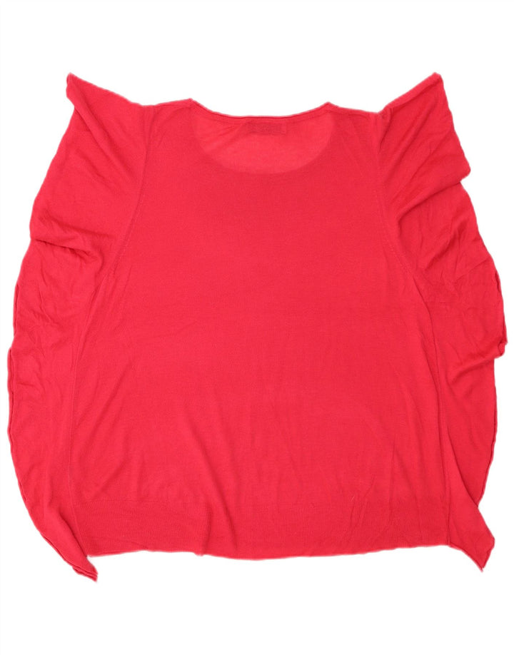 Zara Womens Blouse Top UK 16 Large Pink